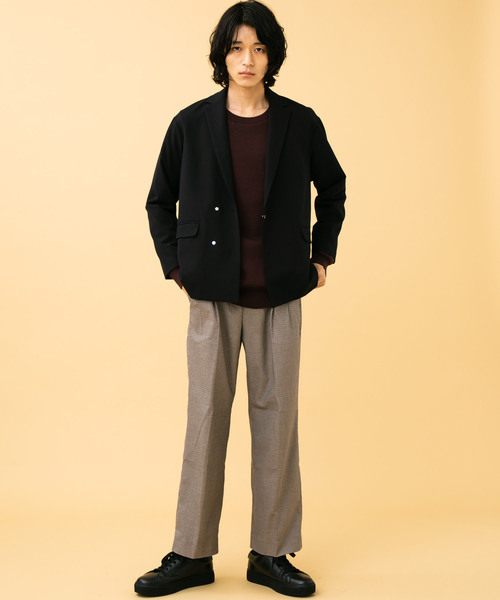 STUDIOUS モナミカダブルブレストジャケット STUDIOUS（ステュディオス）の「【STUDIOUS】モナミカダブルブレスト