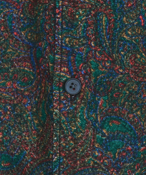H BEAUTY&YOUTH UNITED ARROWS(エイチビューティーアンドユースユナイテッドアローズ)の「<H>NEL PAISLEY SHIRT/シャツ(シャツ/ブラウス・メンズ・ダークグリーン・SMALL/MEDIUM/LARGE)」の11枚目の写真