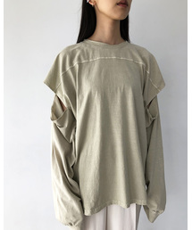 TODAYFUL | スリーブスリットロングT(Tシャツ/カットソー)