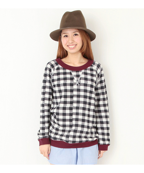 Ray BEAMS(レイビームス)の「NC.2 / "Vichy" スウェット(スウェット・レディース・その他1・ONE SIZE)」の2枚目の写真