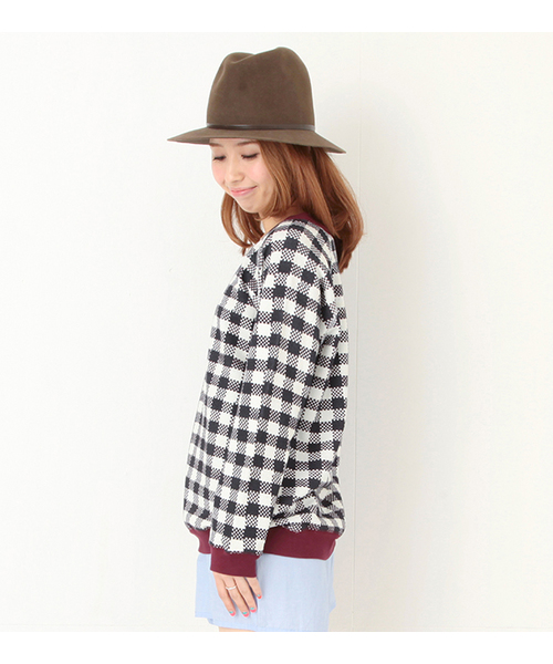 Ray BEAMS(レイビームス)の「NC.2 / "Vichy" スウェット(スウェット・レディース・その他1・ONE SIZE)」の3枚目の写真