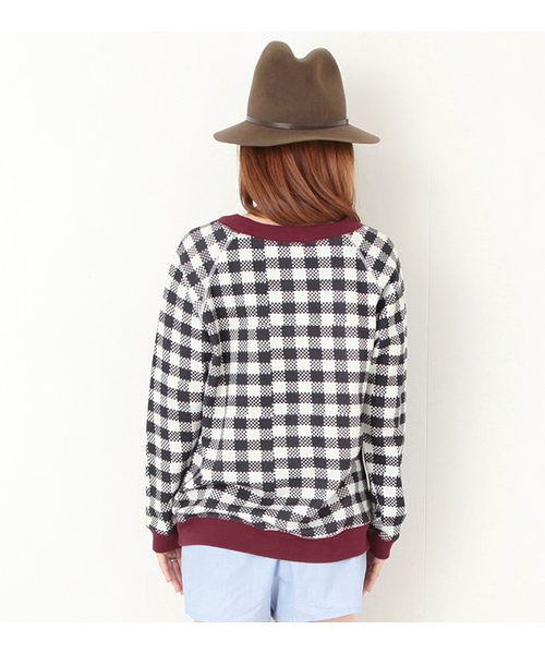 Ray BEAMS(レイビームス)の「NC.2 / "Vichy" スウェット(スウェット・レディース・その他1・ONE SIZE)」の4枚目の写真