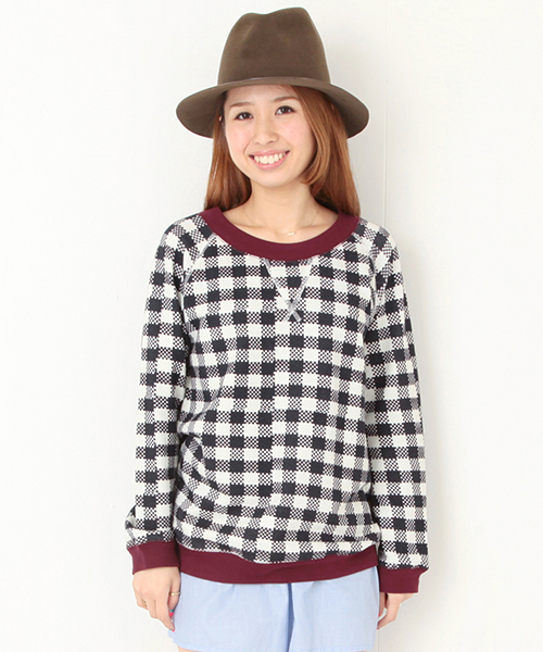 Ray BEAMS(レイビームス)の「NC.2 / "Vichy" スウェット(スウェット・レディース・その他1・ONE SIZE)」の9枚目の写真