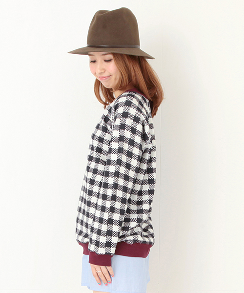 Ray BEAMS(レイビームス)の「NC.2 / "Vichy" スウェット(スウェット・レディース・その他1・ONE SIZE)」の10枚目の写真