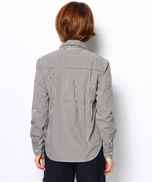 WEGO（ウィゴー）の「WEGO/ベーシックシャツ（シャツ/ブラウス・レディース・ホワイト/ブラック/ブルー/レッド/トリコロール/サックスブルー・FREE）」の14枚目の写真