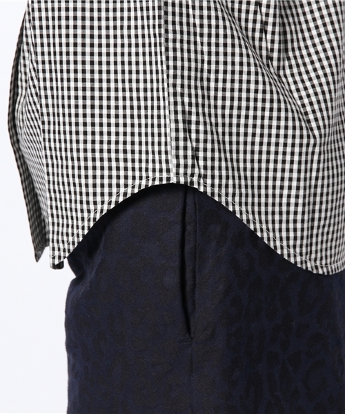 WEGO（ウィゴー）の「WEGO/ベーシックシャツ（シャツ/ブラウス・レディース・ホワイト/ブラック/ブルー/レッド/トリコロール/サックスブルー・FREE）」の9枚目の写真