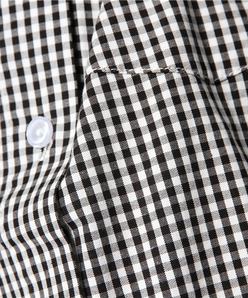 WEGO（ウィゴー）の「WEGO/ベーシックシャツ（シャツ/ブラウス・レディース・ホワイト/ブラック/ブルー/レッド/トリコロール/サックスブルー・FREE）」の10枚目の写真