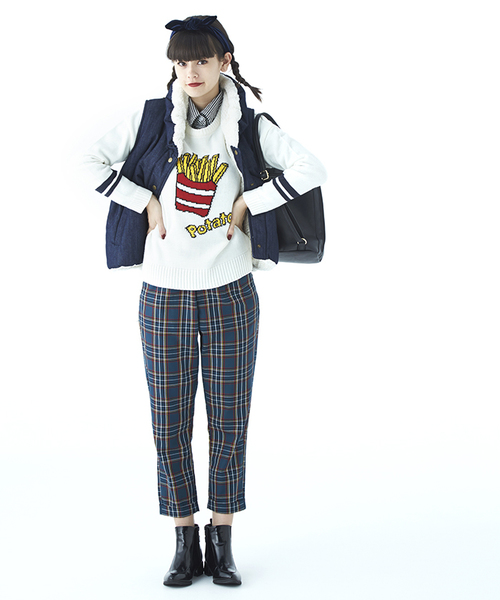 WEGO（ウィゴー）の「WEGO/ベーシックシャツ（シャツ/ブラウス・レディース・ホワイト/ブラック/ブルー/レッド/トリコロール/サックスブルー・FREE）」の17枚目の写真