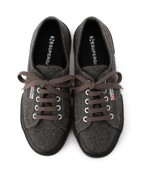 SUPERGA（スペルガ）の「スペルガ/SUPERGA WOOLY SNK スニーカー【L】￠（スニーカー・レディース・ダークグレー/ネイビー・37/36/38）」の3枚目の写真