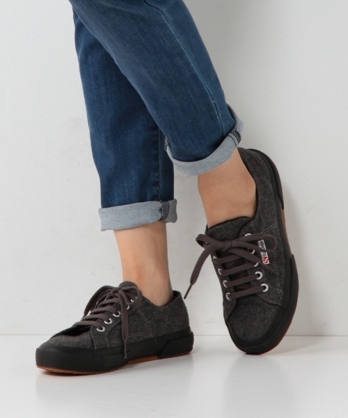 SUPERGA（スペルガ）の「スペルガ/SUPERGA WOOLY SNK スニーカー【L】￠（スニーカー・レディース・ダークグレー/ネイビー・37/36/38）」の10枚目の写真