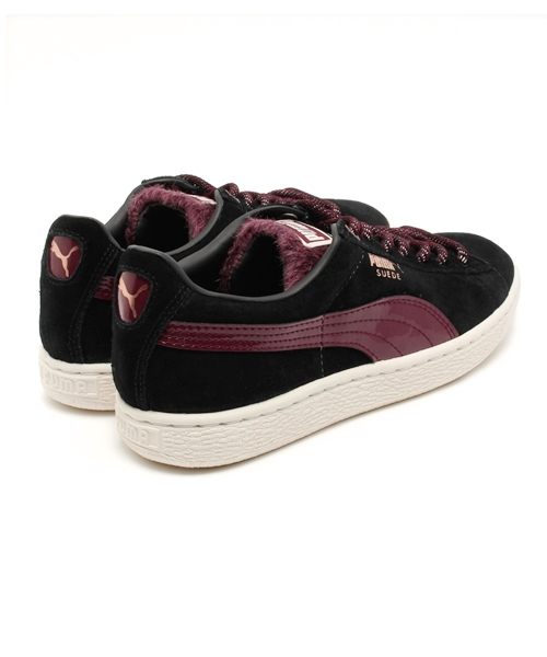 PUMA（プーマ）の「スウェードクラッシク+　WW (WOMEN) - sport classic -SUEDE（スニーカー・レディース・ブラック/ホワイト・23cm/25.5cm/22.5cm/23.5cm/24cm/24.5cm/25cm）」の10枚目の写真
