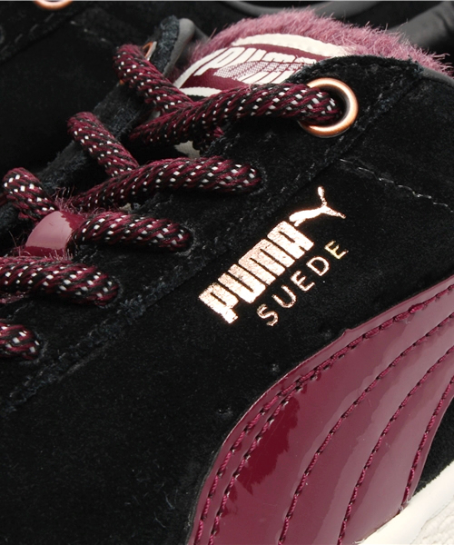 PUMA（プーマ）の「スウェードクラッシク+　WW (WOMEN) - sport classic -SUEDE（スニーカー・レディース・ブラック/ホワイト・23cm/25.5cm/22.5cm/23.5cm/24cm/24.5cm/25cm）」の12枚目の写真