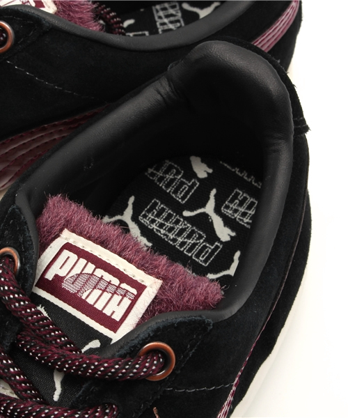 PUMA（プーマ）の「スウェードクラッシク+　WW (WOMEN) - sport classic -SUEDE（スニーカー・レディース・ブラック/ホワイト・23cm/25.5cm/22.5cm/23.5cm/24cm/24.5cm/25cm）」の14枚目の写真