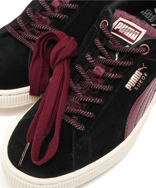 PUMA（プーマ）の「スウェードクラッシク+　WW (WOMEN) - sport classic -SUEDE（スニーカー・レディース・ブラック/ホワイト・23cm/25.5cm/22.5cm/23.5cm/24cm/24.5cm/25cm）」の7枚目の写真