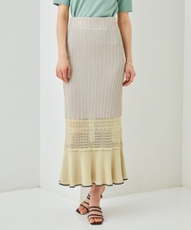 STUDIOUS | 【STUDIOUS】マルチクロシェニットスカート(スカート)