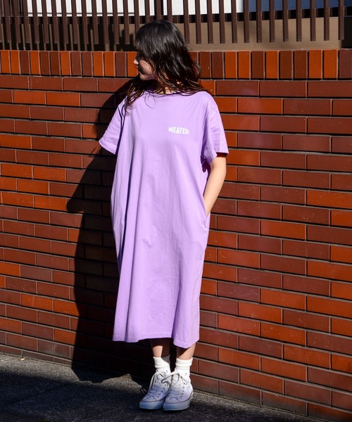 Dress Tシャツ カットソー Milkfed ミルクフェド のファッション Logo Oblong トップス セール Logo