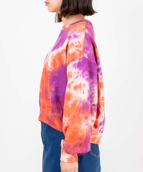 WEGO(ウィゴー)の「WEGO/タイダイスウェット(スウェット・レディース・ブルー/ピンク・FREE)」の16枚目の写真