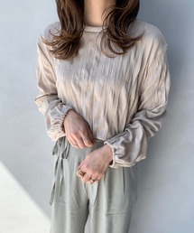 LE MORE | リンクルデザインシャツ(シャツ/ブラウス)