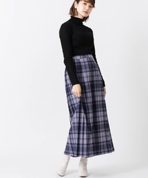 O'NEIL of DUBLIN（オニールオブダブリン）の「O'Neil of Dublin【別注】クラシックモデル キルトスカート ウールミックス マキシ 90cm（スカート）」