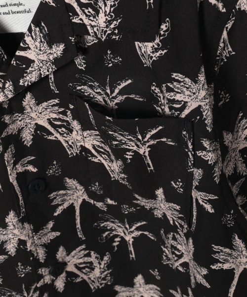 BAYFLOW（ベイフロー）の「【REEF（リーフ）】別注アロハシャツ（KIDS)（シャツ/ブラウス・キッズ・ブラック/ブラウン/サックスブルー・MEDIUM/LARGE/X-LARGE/XX-LARGE）」の5枚目の写真