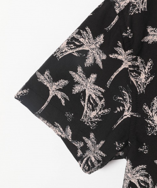 BAYFLOW（ベイフロー）の「【REEF（リーフ）】別注アロハシャツ（KIDS)（シャツ/ブラウス・キッズ・ブラック/ブラウン/サックスブルー・MEDIUM/LARGE/X-LARGE/XX-LARGE）」の7枚目の写真