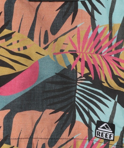 BAYFLOW（ベイフロー）の「【REEF（リーフ）】別注アロハシャツ（KIDS)（シャツ/ブラウス・キッズ・ブラック/ブラウン/サックスブルー・MEDIUM/LARGE/X-LARGE/XX-LARGE）」の14枚目の写真