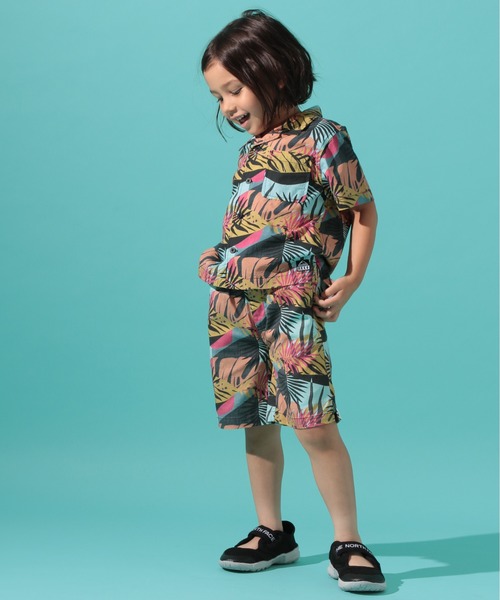 BAYFLOW（ベイフロー）の「【REEF（リーフ）】別注アロハシャツ（KIDS)（シャツ/ブラウス・キッズ・ブラック/ブラウン/サックスブルー・MEDIUM/LARGE/X-LARGE/XX-LARGE）」の18枚目の写真