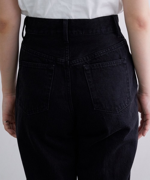 ADAM ET ROPE'（アダムエロペ）の「センタープレス5PKデニム（デニムパンツ・レディース・ブラック/ブルー・34/36/38）」の10枚目の写真