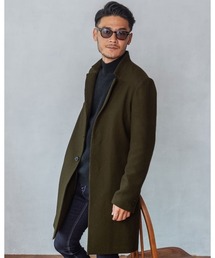 メンズのチェスターコート グリーン カーキ 緑色系 ファッション通販 Zozotown