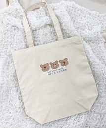 one after another NICE CLAUP | まめくまトートバッグ(トートバッグ)