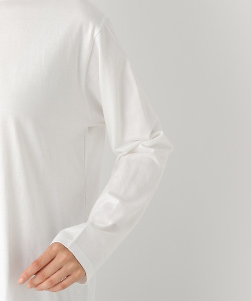 LEPSIM（レプシィム）の「プリントロンT　895675（Tシャツ/カットソー・レディース・ブラック/ベージュ/ホワイト系その他/ホワイト系その他2・FREE）」の11枚目の写真