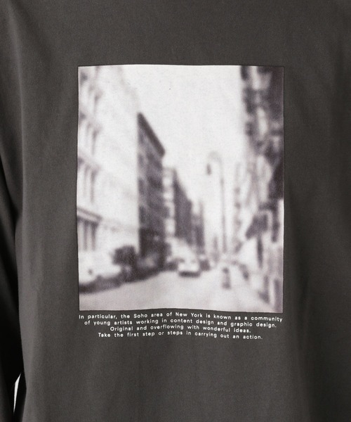 LEPSIM（レプシィム）の「プリントロンT　895675（Tシャツ/カットソー・レディース・ブラック/ベージュ/ホワイト系その他/ホワイト系その他2・FREE）」の17枚目の写真