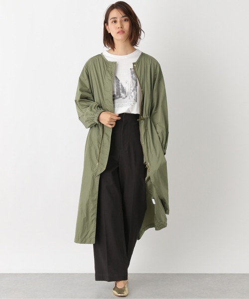 LEPSIM（レプシィム）の「プリントロンT　895675（Tシャツ/カットソー・レディース・ブラック/ベージュ/ホワイト系その他/ホワイト系その他2・FREE）」の6枚目の写真