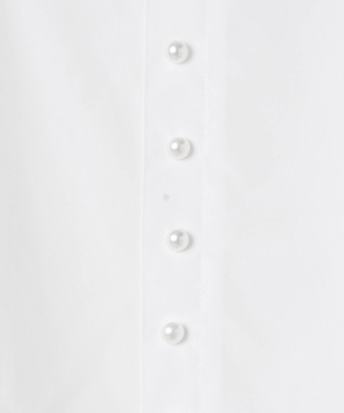 WEGO（ウィゴー）の「WEGO/2wayパールボタンバックリボンブラウス（シャツ/ブラウス・レディース・ホワイト・FREE）」の13枚目の写真