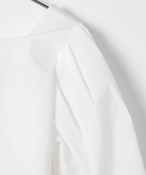 WEGO（ウィゴー）の「WEGO/2wayパールボタンバックリボンブラウス（シャツ/ブラウス・レディース・ホワイト・FREE）」の7枚目の写真