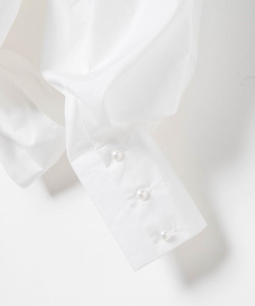 WEGO（ウィゴー）の「WEGO/2wayパールボタンバックリボンブラウス（シャツ/ブラウス・レディース・ホワイト・FREE）」の15枚目の写真