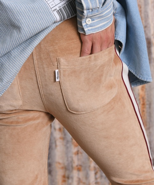 リルーム Re:room ラインロゴ ベロア シャツ パンツ Re:room リルーム