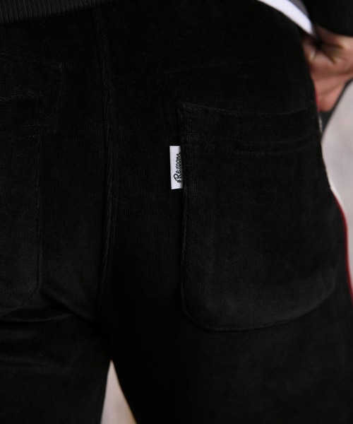 リルーム Re:room ラインロゴ ベロア シャツ パンツ Re:room リルーム