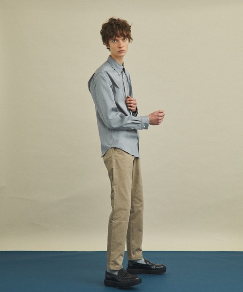 UNITED TOKYO(ユナイテッドトウキョウ)の「135%ストレッチテーパードスキニーパンツ(チノパンツ・メンズ・カーキ/インディゴブルー/グレイッシュベージュ/ブラック・1/2/4/3)」の6枚目の写真