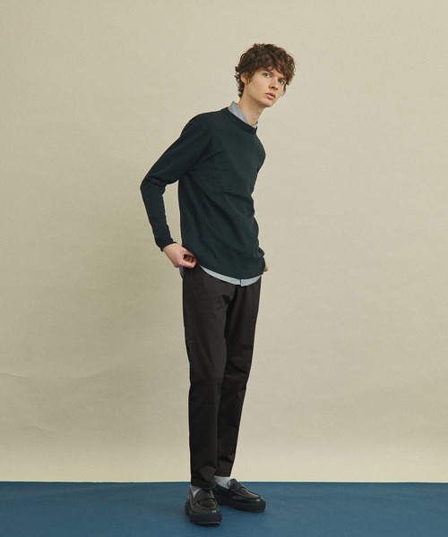 UNITED TOKYO(ユナイテッドトウキョウ)の「135%ストレッチテーパードスキニーパンツ(チノパンツ・メンズ・カーキ/インディゴブルー/グレイッシュベージュ/ブラック・1/2/4/3)」の5枚目の写真