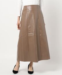 KOBE LETTUCE | フェイクレザースカート[M3074](スカート)