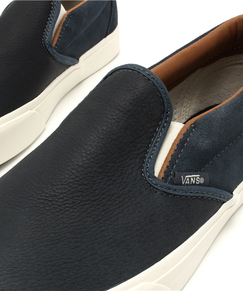 VANS（バンズ）の「VANS / CLASSIC SLIP-ON CA（スニーカー・メンズ・チャコールグレー/ワイン・8inch/10.5inch/10inch/9inch/8.5inch/9.5inch）」の6枚目の写真