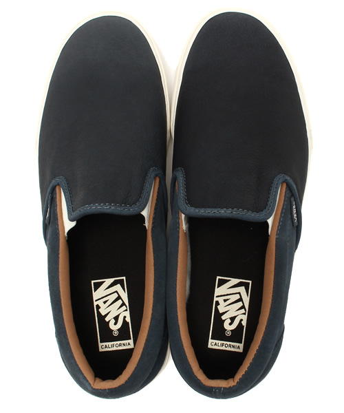 VANS（バンズ）の「VANS / CLASSIC SLIP-ON CA（スニーカー・メンズ・チャコールグレー/ワイン・8inch/10.5inch/10inch/9inch/8.5inch/9.5inch）」の3枚目の写真