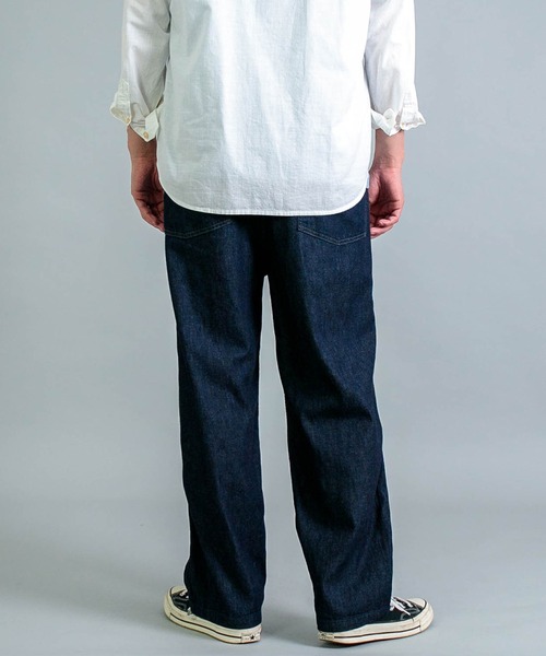 OMNIGOD mens / オムニゴッド] 8oz甘織りデニム PWイージーパンツ