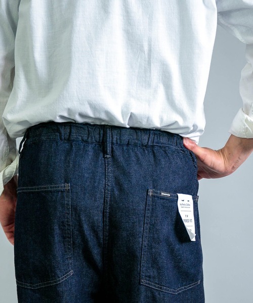 OMNIGOD mens / オムニゴッド] 8oz甘織りデニム PWイージーパンツ