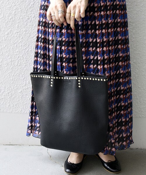 シップスエニィ セール】【WEB限定】SHIPS any: 2WAY スタッズ ビッグトート 2（トート