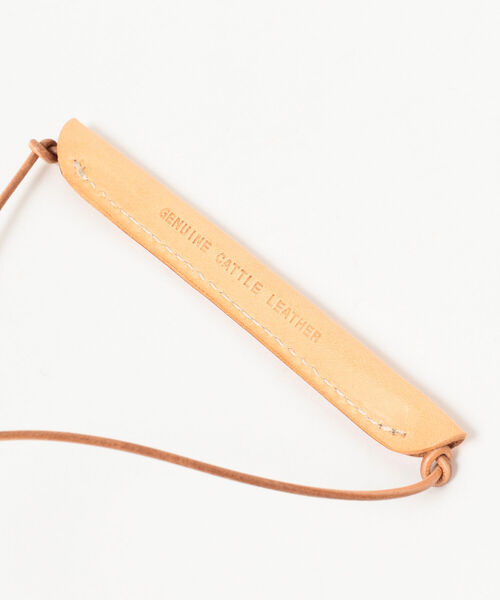 ART BROWN（アートブラウン）の「ART-BROWN / 別注 レザー グラス＆マスク コード（メガネ・メンズ・チャコールグレー/ライトブラウン/ブラック・ONE SIZE）」の9枚目の写真