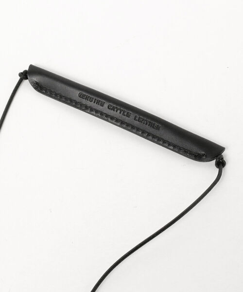 ART BROWN（アートブラウン）の「ART-BROWN / 別注 レザー グラス＆マスク コード（メガネ・メンズ・チャコールグレー/ライトブラウン/ブラック・ONE SIZE）」の12枚目の写真