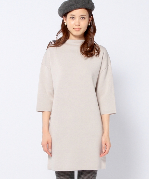 Another Edition（アナザーエディション）の「ハイネックニットワンピース/ AE HI/N KNIT OP◆（ワンピース・レディース・ライトグレー/モカ/ネイビー・フリー）」の12枚目の写真