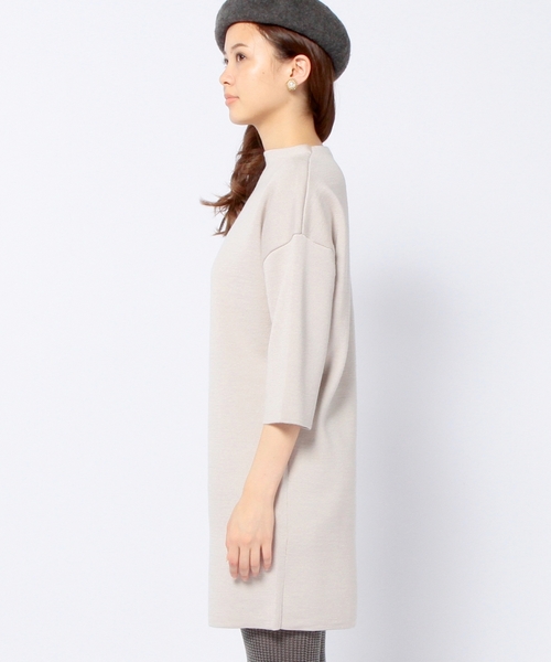 Another Edition（アナザーエディション）の「ハイネックニットワンピース/ AE HI/N KNIT OP◆（ワンピース・レディース・ライトグレー/モカ/ネイビー・フリー）」の9枚目の写真